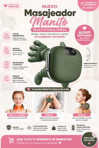 MASAJEADOR MANITO MULTIFUNCIONAL