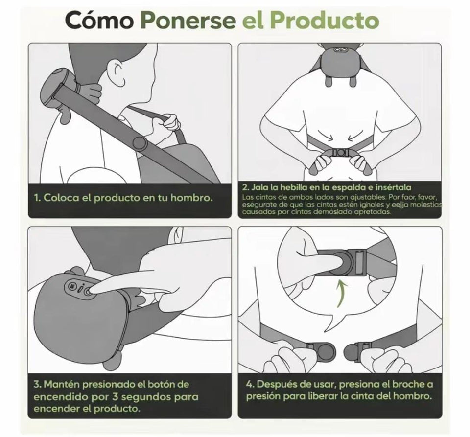 MASAJEADOR MANITO MULTIFUNCIONAL